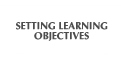 Setting Learning Objectives